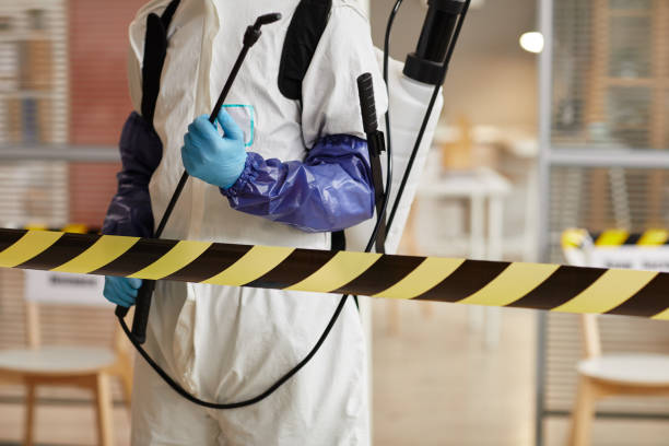 Professional Biohazard Cleanup technician working in Manchester Township, NJ
